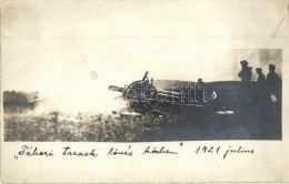 ** T2 1921 Tábori Tarack Lövés Közben / Howitzer Cannon Firing, Photo - Unclassified