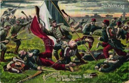 T3/T4 Eroberung De Ersten Französ. Fahne Bei Lagarde / WWI German-French Battle At Lagarde (EB) - Zonder Classificatie