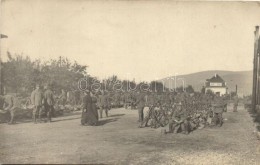 ** T2/T3 Unknown Location, World War I German Soldiers On Break, Photo (fl) - Zonder Classificatie