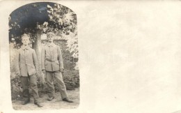 ** T2/T3 WWI German Infantry Soldiers, Photo (EK) - Zonder Classificatie