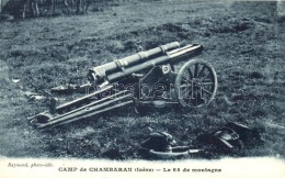 ** T1 Champ De Chambaran, Le 65 De Montagne / French WWI Cannon - Non Classés
