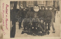 * T2 1917 K.u.K. Katonák Csoportképe 45 Cm-es átmérÅ‘jÅ±... - Non Classés