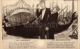 ** T2 Le Parisien Et Le Marseillais / French Gentlemen, Humour - Non Classés