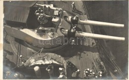 ** T2/T3 SMS Zrínyi Radetzky-osztályú Pre-dreadnought Csatahajó Lövege... - Unclassified