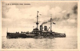 * T2 SMS Erzherzog Franz Ferdinand, A K.u.K. Haditengerészet Radetzky-osztályú... - Non Classificati