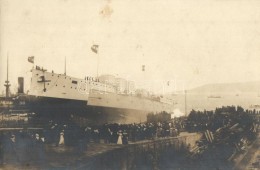 * T2 1905 Trieste, SMS Viribus Unitis Osztrák-magyar Tegetthoff-osztályú Csatahajó... - Non Classés
