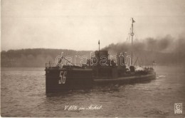** T1 V156 Torpedoboot In Fahrt. Kaiserliche Marine / German Navy 56 Torpedo Boat - Unclassified