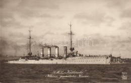 ** T1 SMS Karlsruhe Kleine Geschützte Kreuzer Von Kaiserliche Marine / German Navy Light Cruiser - Non Classificati