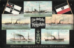 ** T2 Die Deutsche Kriegsflotte; SMS Kondor, SMS Geier, SMS Cormoran, SMS Falke, SMS Seeadler / Kaiserliche Marine,... - Non Classificati