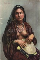 ** T2 Native Girl With Cigarette, Egyptian Erotic Folklore . Lichtenstern & Harrari, Cairo No. 38. - Ohne Zuordnung