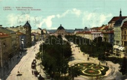 T2/T3 Lviv, Lwów, Leopol; Waly Hetmanskie / Boulevard - Ohne Zuordnung