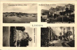 ** T4 Lisbon, Rocha Do Conde D'Obidos, Estatua Do Adamastor, Tejo, Jardin / Statue, Park (cut) - Zonder Classificatie