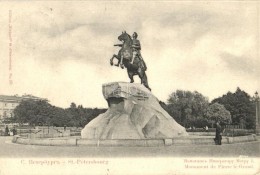 T2/T3 Saint Petersburg, Monument Of Peter The Great (EK) - Zonder Classificatie