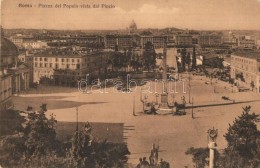 T2/T3 Roma, Piazza Del Popolo Vista Dal Pincio / Square (EK) - Unclassified