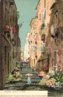 ** T2 Naples, Napoli; Gardini Di Chiaia, 14 Sommer-Napoli Litho - Non Classificati