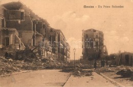 ** T2 1908 Messina, Dopo Il Terremoto, Via Primo Settembre / Earthquake - Non Classificati