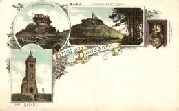 * T2/T3 Dagsburg, Schloss / Castle, Litho (EK) - Ohne Zuordnung