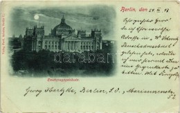 T2 1897 Berlin, Reichstagsgebäude; Verlag Ferd. Ashelm - Sin Clasificación