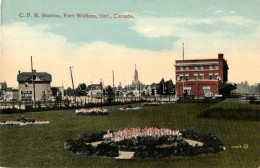 ** T2 Ontario, Fort Williams, CPR Railway Station - Unclassified