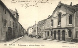 * T2/T3 Epinal, La Synagogue Et La Rue De L'Ancien Hospice /  Synagogue, Old Hospice (EB) - Non Classificati