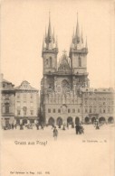 ** T2 Praha, Prag; Altstädter Ring Und Teinkirche / Old Town Square, Tyn Church, Carl Bellmann - Ohne Zuordnung