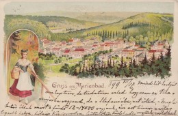 T2 1899 Marianske Lazne, Marienbad, Litho - Ohne Zuordnung