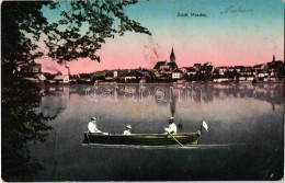 T3 Jindrichuv Hradec; Lake With Rowboat (EB) - Non Classés