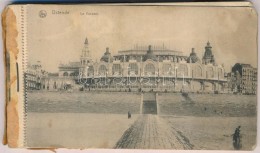 ** Ostend, Ostende - Postcard Booklet With 12 Cards, Missing Front Cover, Worn Condition; Ferry Terminal, Beach,... - Non Classificati