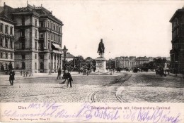 T2 Vienna, Wien I. Schwarzenbergerplatz, Denkmal / Square, Statue - Zonder Classificatie