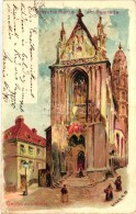 T2/T3 Vienna, Wien, Kirche Maria Am Gestade / Church, Litho S: Geiger R. - Zonder Classificatie