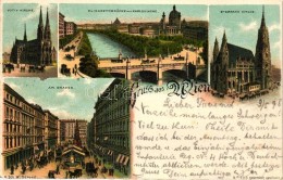 T2 1898 Vienna, Wien, Litho - Zonder Classificatie