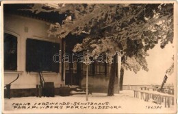 T2 1939 Perchtoldsdorf, Franz Ferdinands Schutzhaus Am Parapluiberg / Rest House, Photo - Sin Clasificación