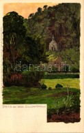** T1/T2 Baden Bei Wien, Cholera-Kapelle; Künstlerpostkarte No. 2713. Von Ottmar Zieher, Litho S: Raoul Frank - Ohne Zuordnung