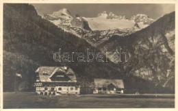 T2 Bad Ausse, Alpenhotel Zur 'Wasnerin' Mit Dachstein In Salzkammergut / Alpine Hotel Wasnerin With Mountain Range... - Unclassified