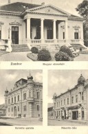 T2 Zombor, Sombor; Magyar Olvasókör, Krónits-palota, Nikolits-ház, Hofherr és... - Zonder Classificatie