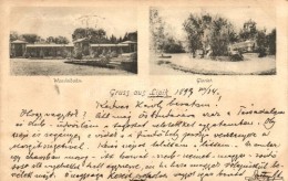 * T2 1899 Lipik, Wandelbahn, Gloriet / Promenade, Park - Unclassified