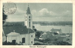 T2/T3 KiskÅ‘szeg, Batina; Látkép, Templom / General View, Church (fa) - Sin Clasificación