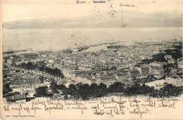 T2/T3 1898 Fiume, Panorama, Verlag Giorgio Sernfeld / General View (EK) - Ohne Zuordnung