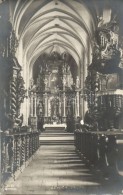 ** T1 LÅ‘cse, Levoca; Vnútro Gymn Kostola / Templom BelsÅ‘ / Church Interior, Kopasz Photo - Unclassified