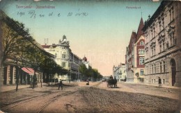 T4 Temesvár, Timisoara; Józsefváros, Hunyady út, L. & P. 3912. / Street View (b) - Unclassified