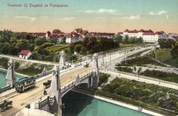 * T2 Temesvár, Timisoara; Új Béga Híd, Posta Palota, Villamos / Bridge, Postal Palace,... - Unclassified