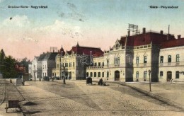 * T2/T3 Nagyvárad, Oradea Mare; Vasútállomás / Gara / Railway Station (EK) - Non Classés