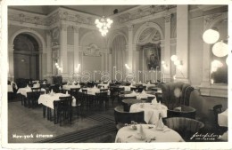 T2/T3 Kolozsvár, Cluj; New York étterem, BelsÅ‘, Horthy Portré A Falon / Restaurant Interior,... - Non Classés