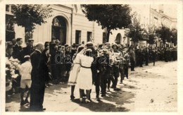 * T2/T3 1940 Kolozsvár, Cluj; Bevonulás, Koszorú / Entry Of The Hungarian Troops (Rb) - Non Classés