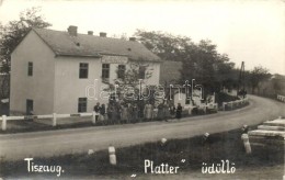 T2 1943 Tiszaug, Platter János üdülÅ‘je, Photo - Non Classés