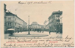 T2/T3 Szeged, Klauzál Tér, Európa Szálló, Vaskereskedés, Fonciere... - Non Classés