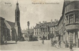 T2/T3 Sopron, Megyeház Tér, Szentháromság Szobor - Non Classés