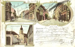 T3/T4 GyÅ‘r, Andrássy út, Király Utca, Székes Templom, Art Nouveau Floral (EB) - Unclassified