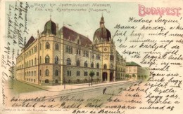 T2 Budapest IX. IparmÅ±vészeti Múzeum, Litho - Non Classés