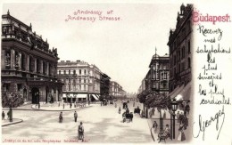 * T2 Budapest VI. Andrássy út, Litho - Zonder Classificatie